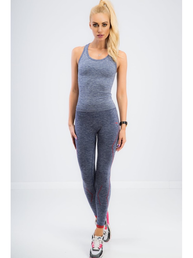 Marineblaue Sportleggings 1105 – Online-Shop – Boutique